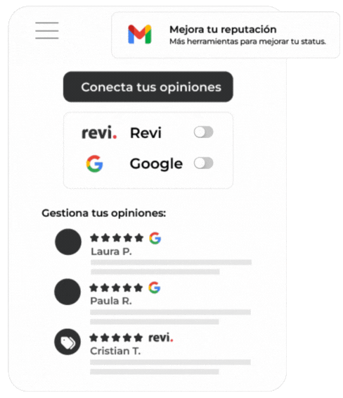 Manage reputation across locations